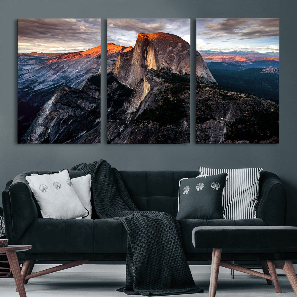 Half Dome Yosemite Wall Art – Majestic Mountain Landscape