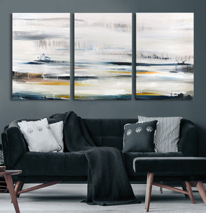Soft Color Abstract Canvas Print