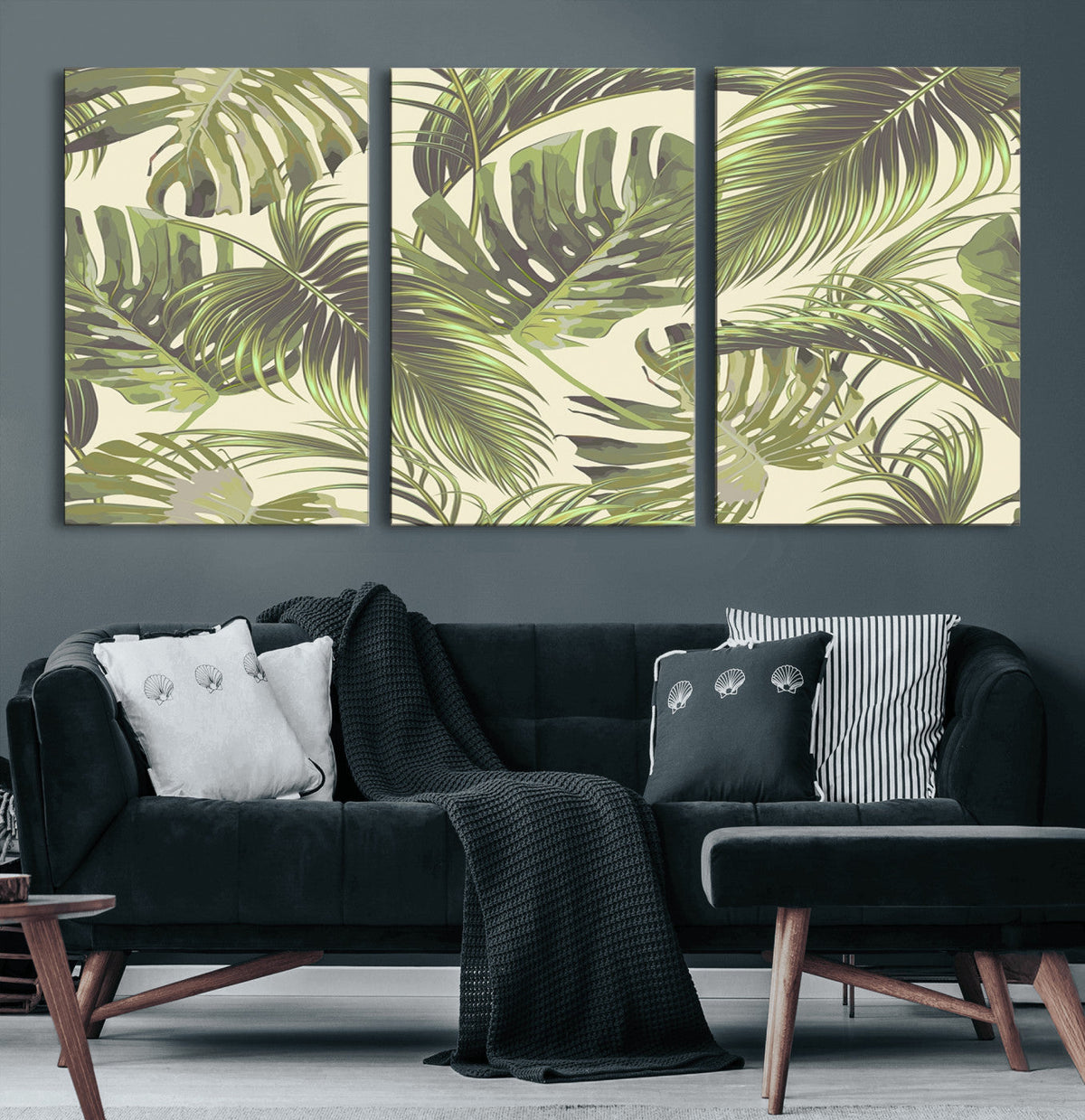 Palm Leaves Canvas Print