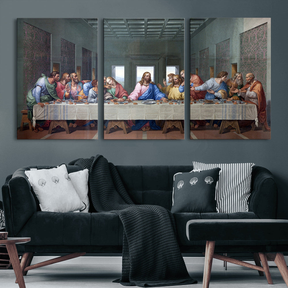 The Last Supper Multi Panel Canvas Wall Art