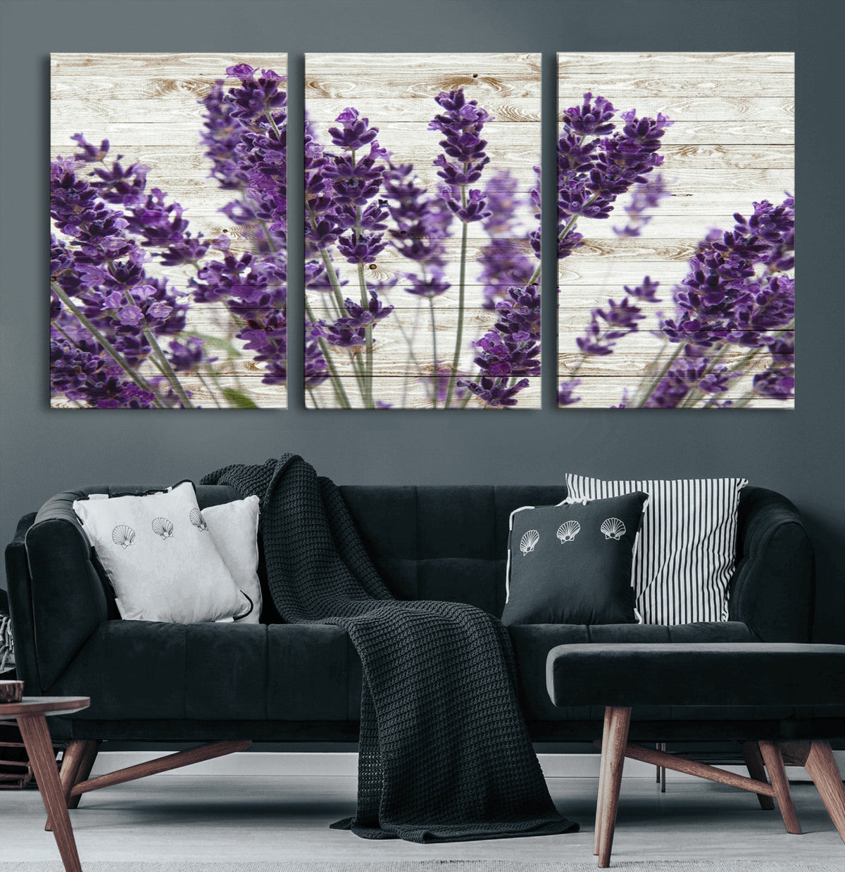 Lavender Herb Wall Art Canvas Print