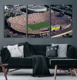 Michigan Wolverines Football Team Print - Ann Arbor Michigan