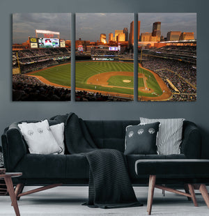 Minnesota Twins Baseball Team Print - Minneapolis Target