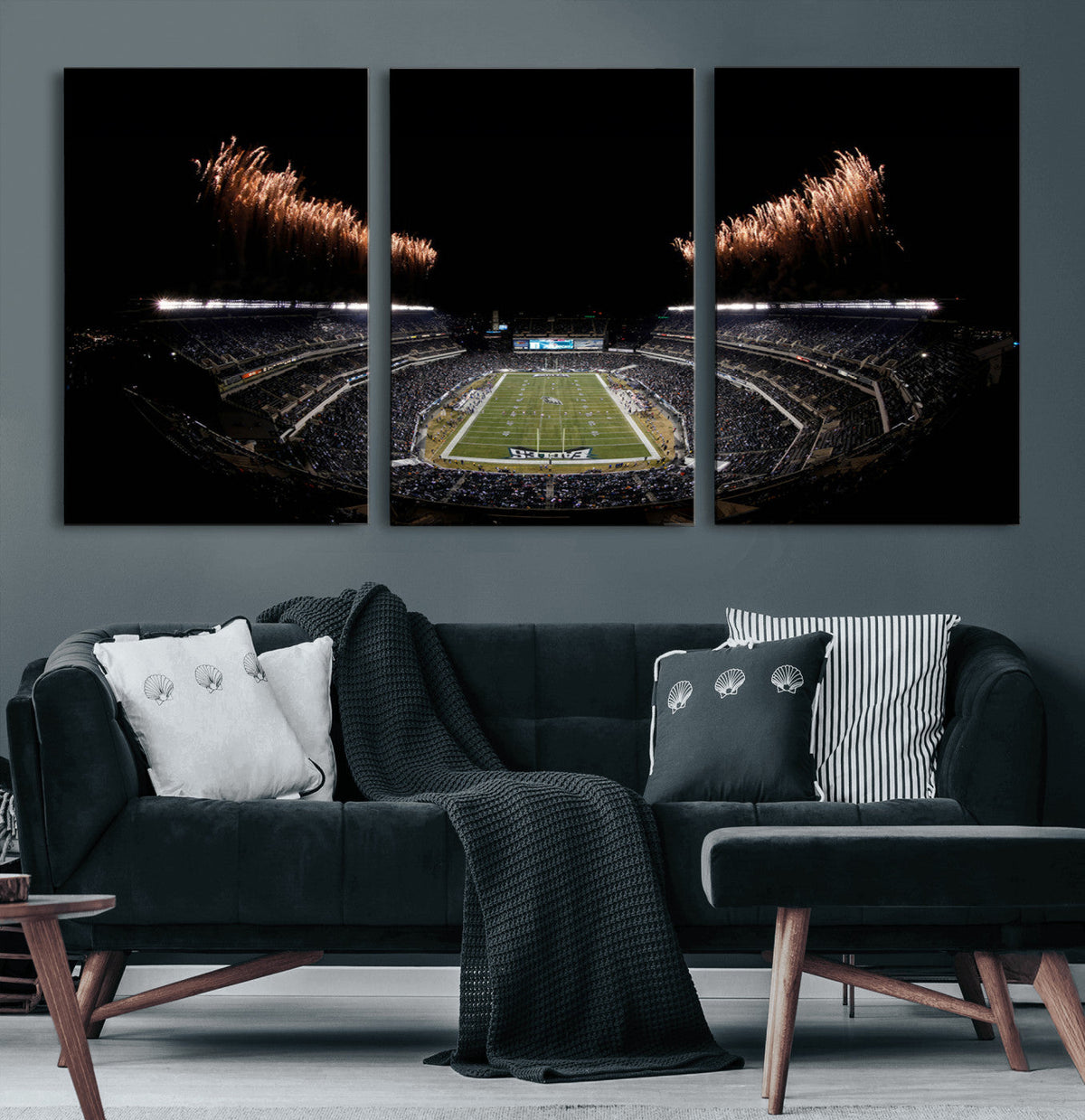 Eagles Field Stadium Wall Art | Philadelphia Eagles Football