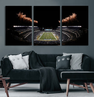 Eagles Field Stadium Wall Art | Philadelphia Eagles Football