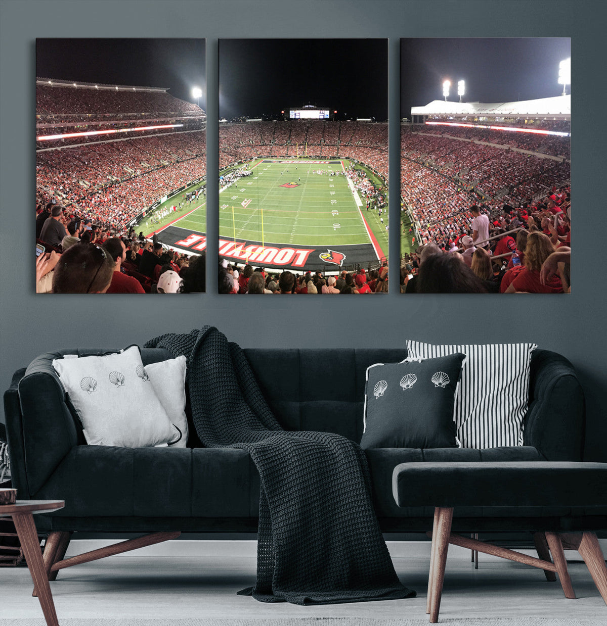 University of Louisville Cardinals Football Team Print -