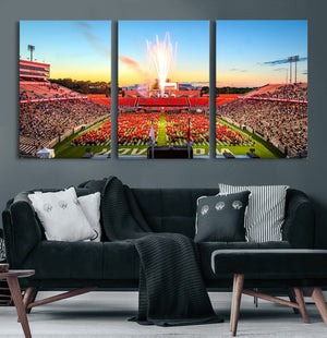 North Carolina State University Canvas Print, North Carolina