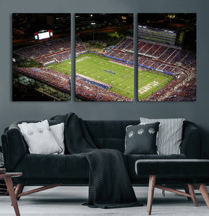 Florida Atlantic University Owls Canvas Print, Football Team
