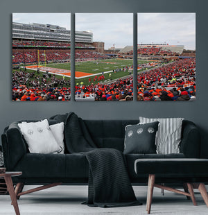 University of Illinois Fighting Illini Football Team Print -