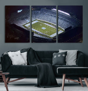 University of North Carolina Tar Heels Football Team Print -