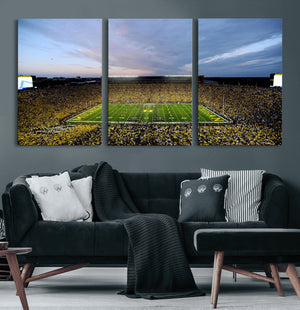 University of Michigan Wolverines Football Team Print - Ann