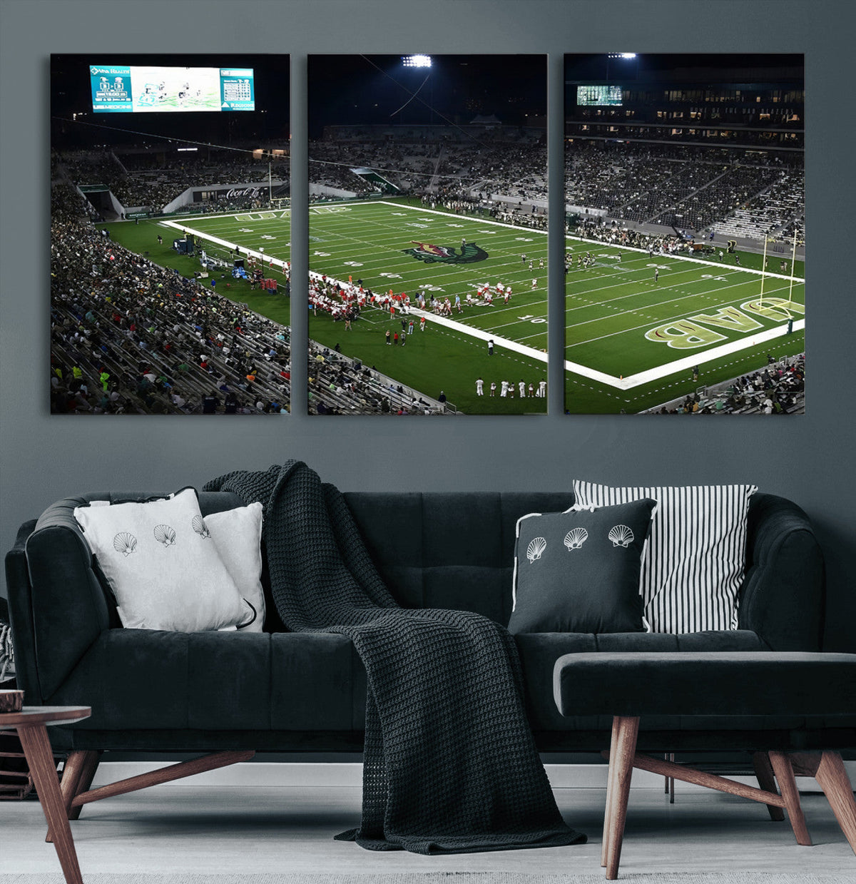 UAB Blazers Football Team Print - Birmingham Protective