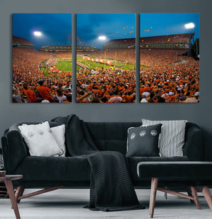 Clemson University Tigers Football Team Print - Clemson