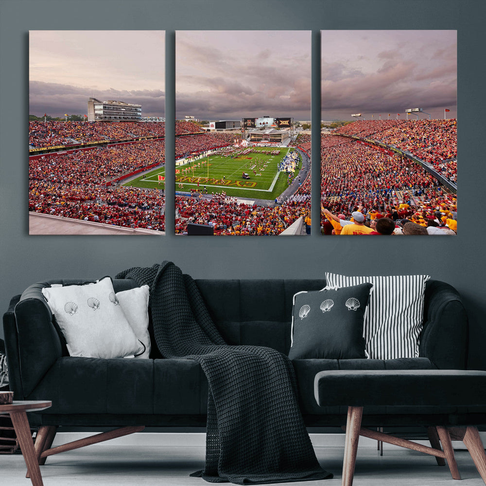 Iowa State University Cyclones Football Team Print - Ames