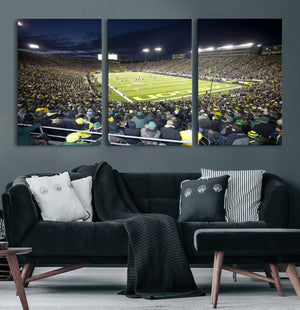 University of Oregon Ducks Football Team Print - Eugene