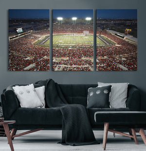 Texas Tech Red Raiders Football Team Print - Lubbock Jones