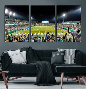 The Tulane University Green Wave Football Team Print - New