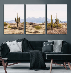 Arizona Desert Wall Art Print | Arizona Desert Canvas Print