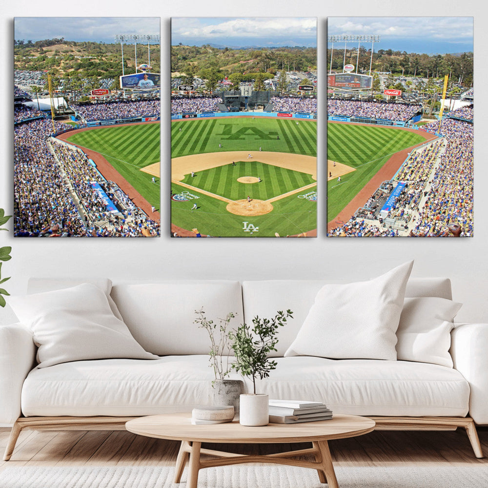 Citi Field Wall Art Print | 3-Panel New York Mets Baseball