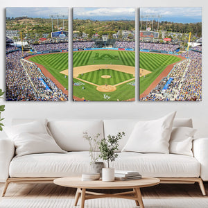 Citi Field Wall Art Print | 3-Panel New York Mets Baseball