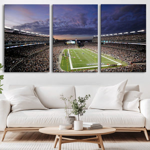 New England Patriots Football Team Print - Foxborough
