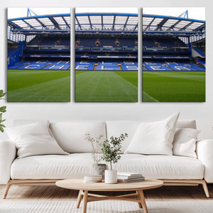 Stamford Bridge Chelsea Football Stadium Canvas Wall Art