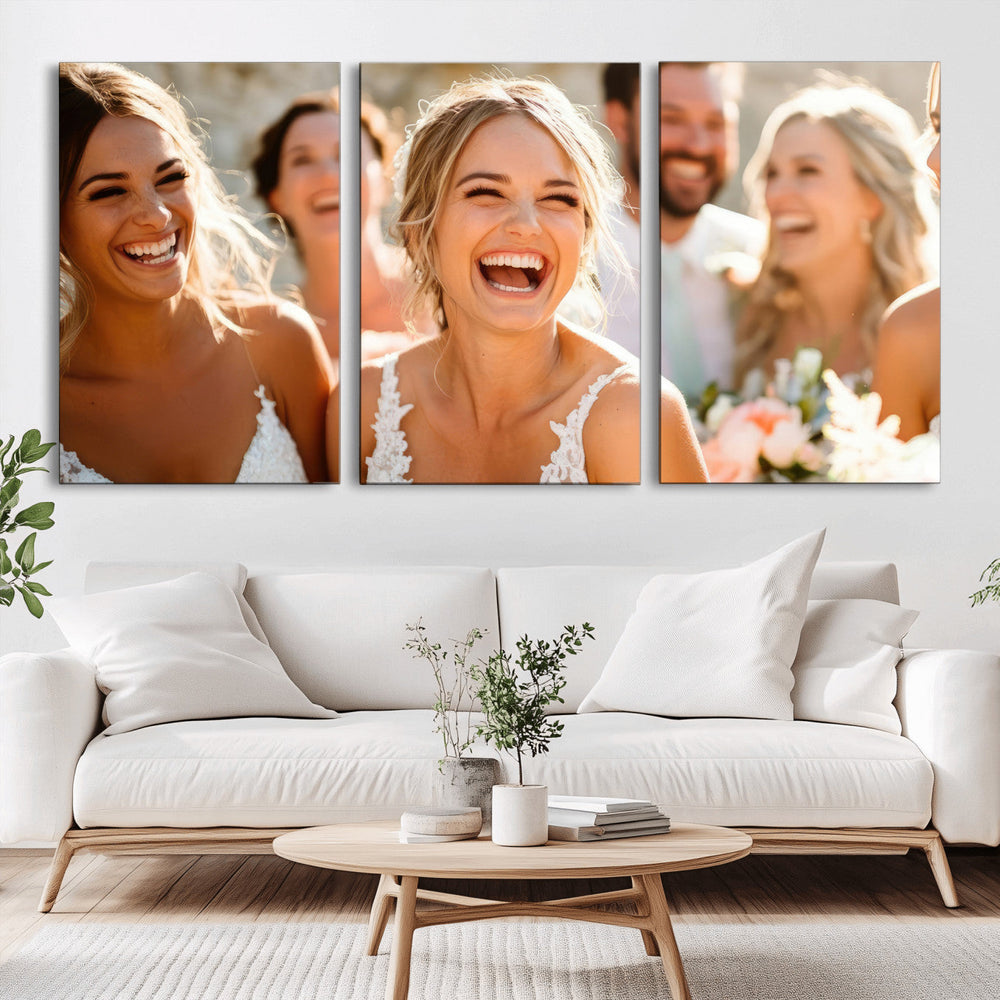 Custom Canvas Print, Personalized Photo Wall Art Unique
