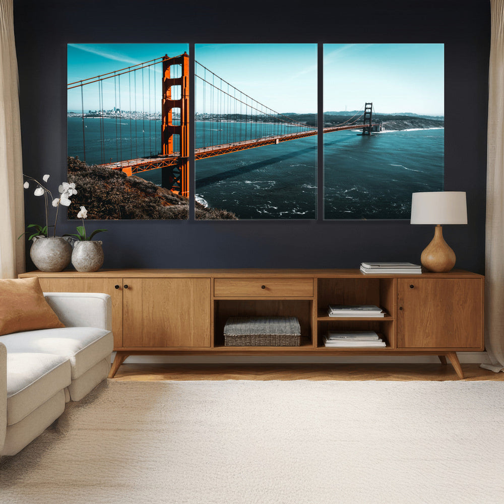 Golden Gate Bridge Wall Art Canvas Print – San Francisco