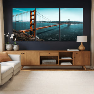 Golden Gate Bridge Wall Art Canvas Print – San Francisco