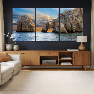 The Arch Cabo San Lucas Ocean Arch Wall Art Canvas Print,