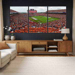 Auburn Stadium Wall Art Canvas Print, Jordan Hare Stadium