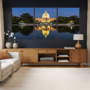 US Capitol Building Wall Art Canvas Print – Washington DC
