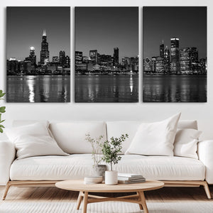 Chicago Wall Art Canvas Print