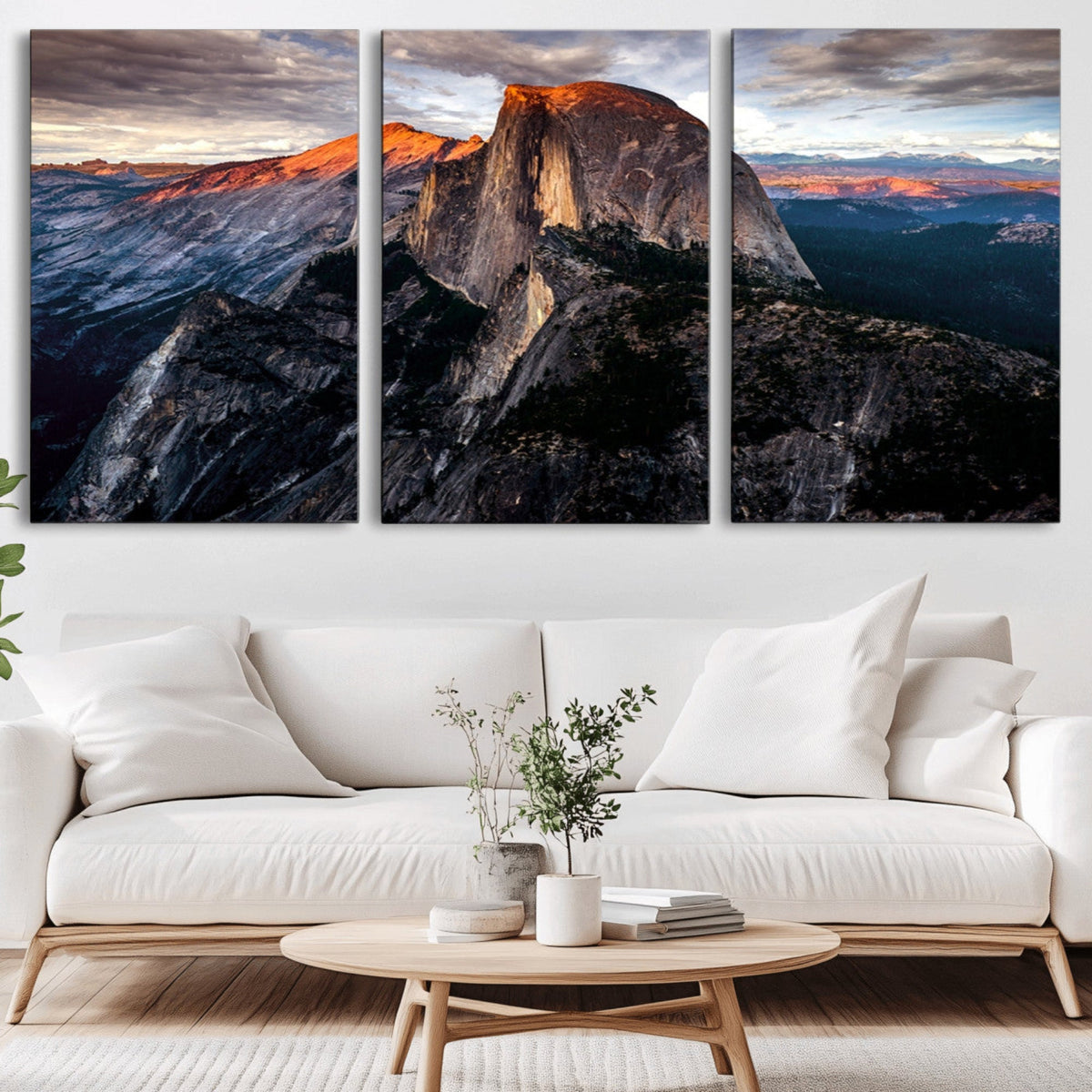 Half Dome Yosemite Wall Art – Majestic Mountain Landscape