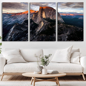 Half Dome Yosemite Wall Art – Majestic Mountain Landscape