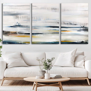 Soft Color Abstract Canvas Print