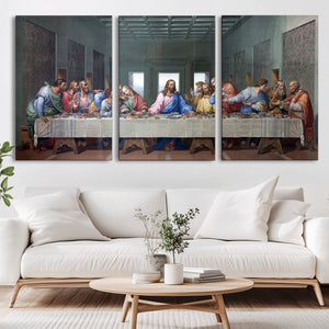 The Last Supper Multi Panel Canvas Wall Art