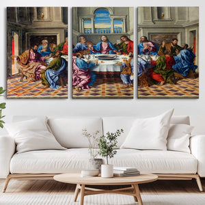 The Last Supper Multi Panel Canvas Wall Art