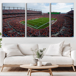 Denver Broncos Football Team Print - Empower Field Mile High