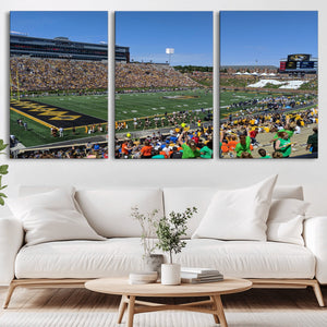 University of Missouri Tigers Football Team Print - Columbia