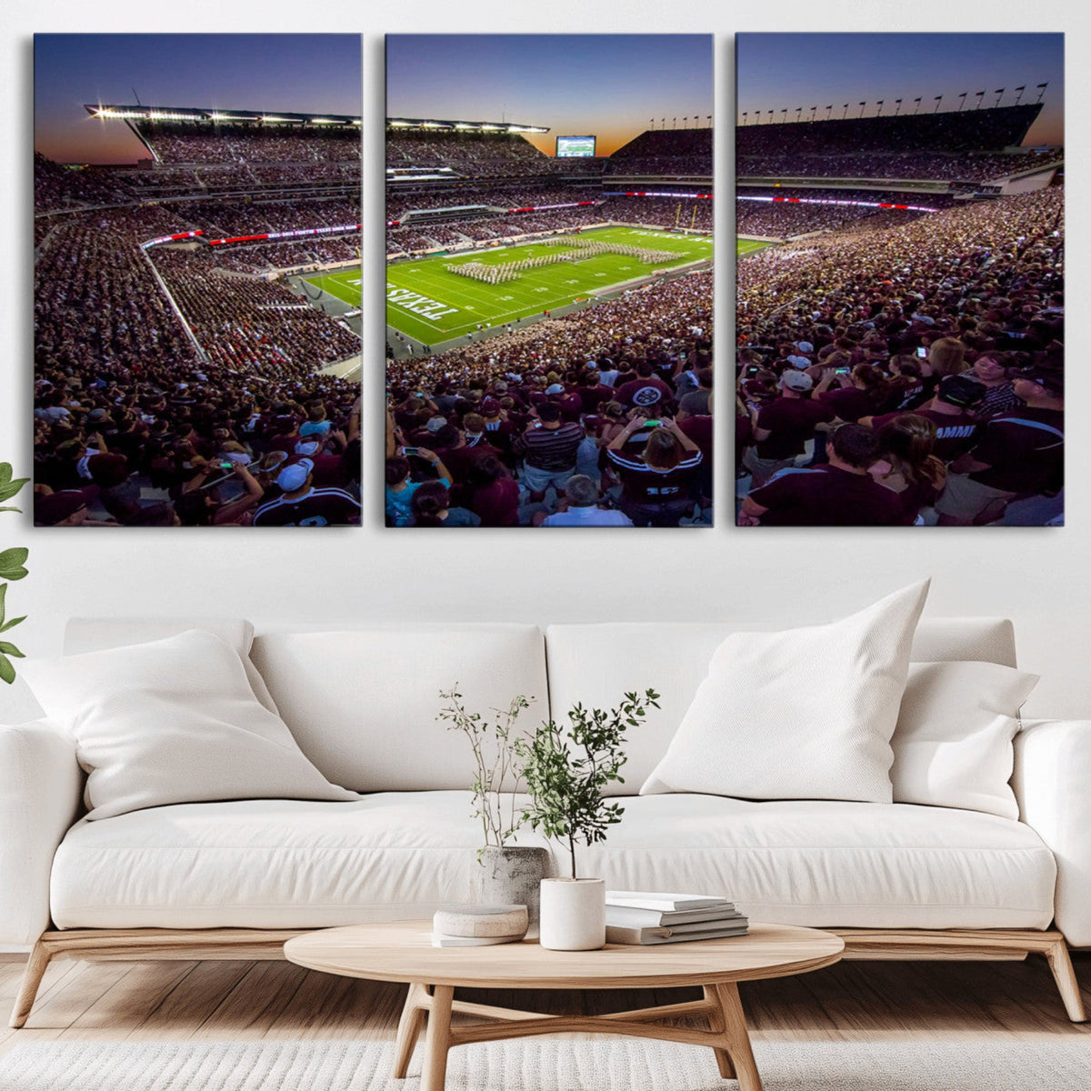 Texas A&M University Aggies Football Team Print - College