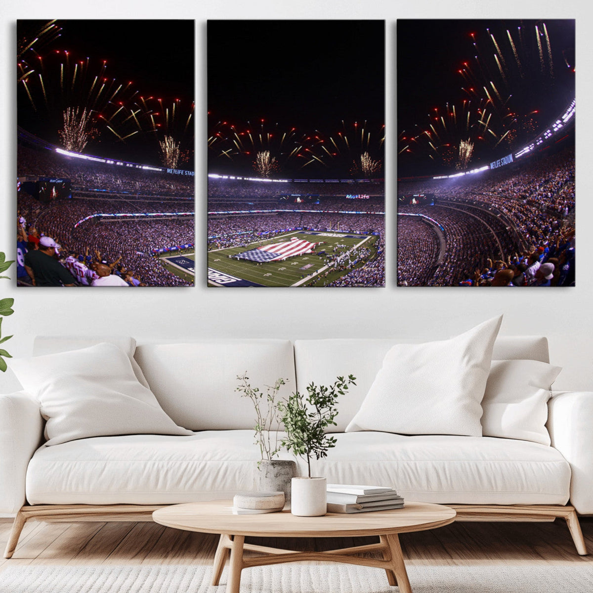 New York Giants Football Team Print - East Rutherford