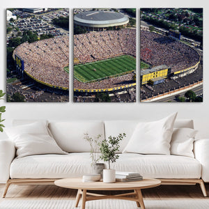 Michigan Wolverines Football Team Print - Ann Arbor Michigan