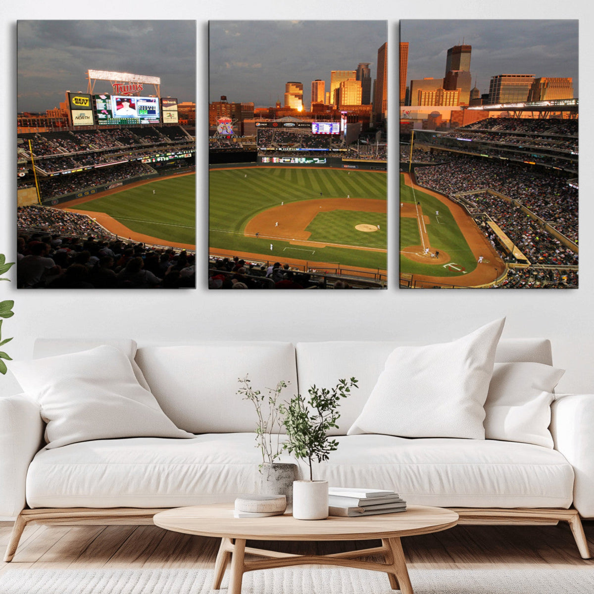 Minnesota Twins Baseball Team Print - Minneapolis Target
