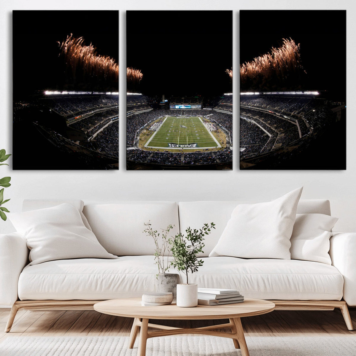 Eagles Field Stadium Wall Art | Philadelphia Eagles Football