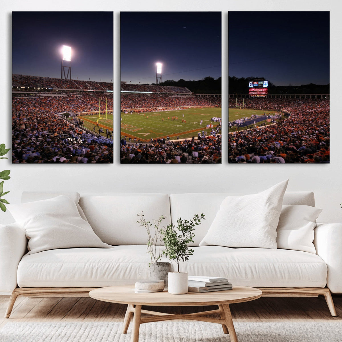 Virginia Cavaliers Football Team Print - Charlottesville