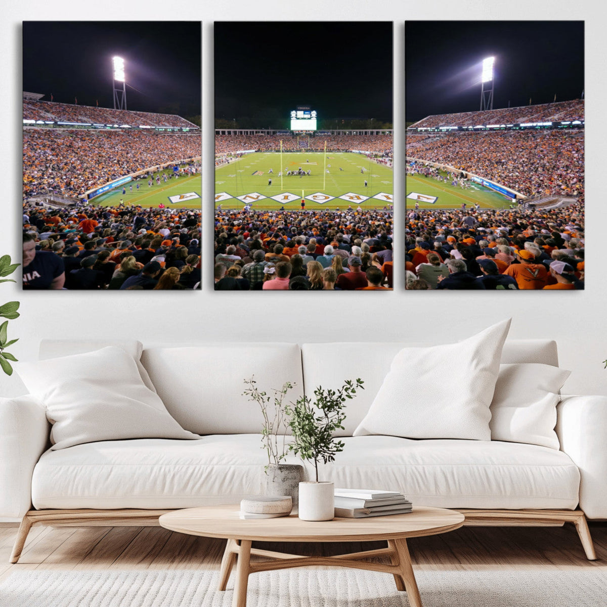 Virginia Cavaliers Football Team Print - Charlottesville