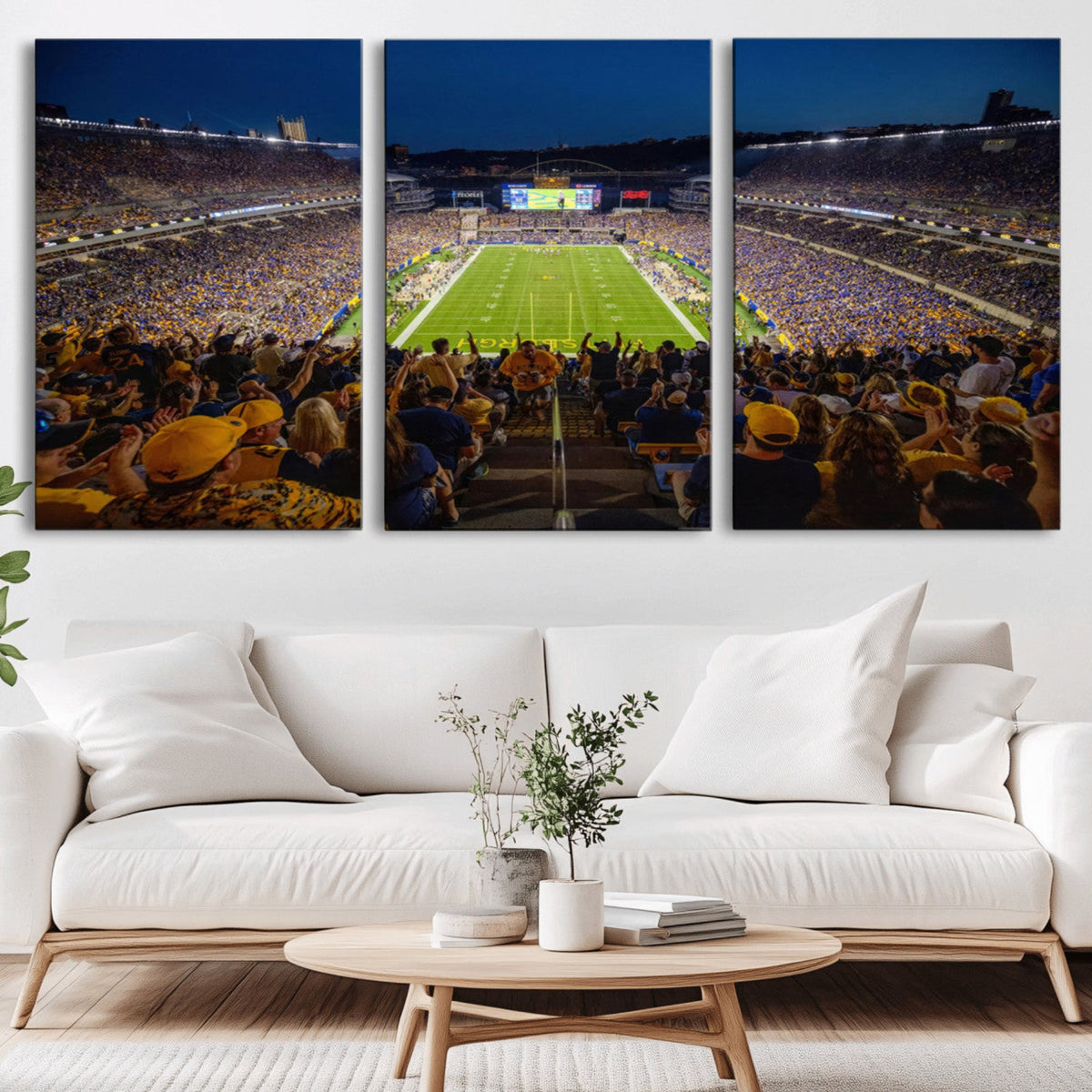 Pittsburgh Panthers Football Team Print - Pittsburgh