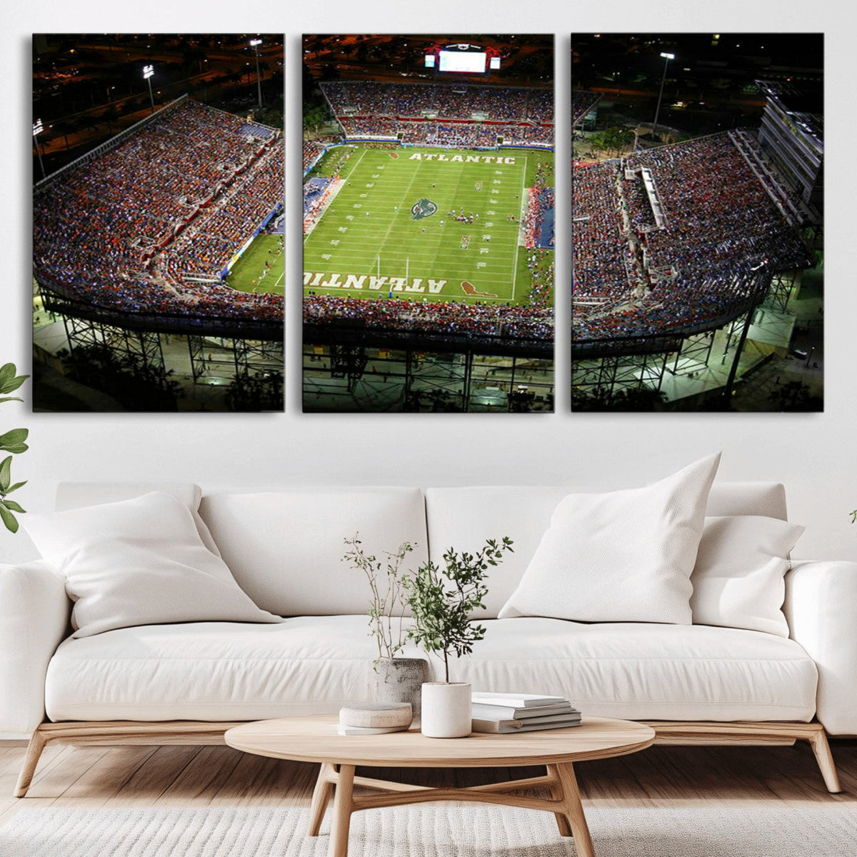 Florida Atlantic University Owls Football Team Print - Boca