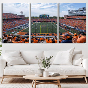 University of Illinois Fighting Illini Football Team Print